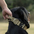 Tactical Dog Collar with Handle β GripMaster