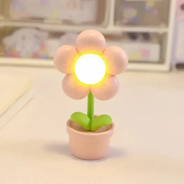 Cute Flower Night Light for Children â LED Table Lamp in Flower Design for the Children's Room
