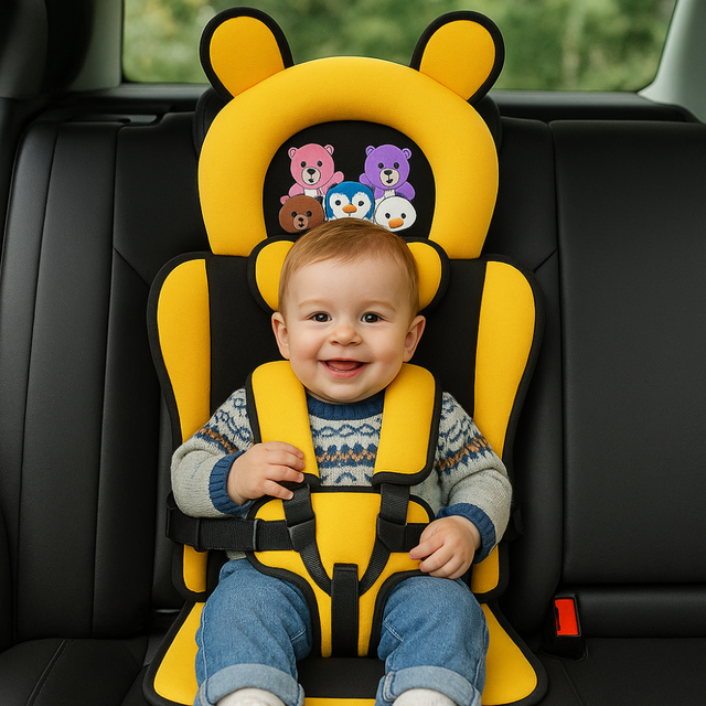 Portable Baby Travel Seat Harness Lightweight Foldable Safety Chair