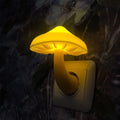 LED Night Light Lumipilz | With Twilight Sensor | Warm Yellow & Energy Saving | 8Ã10 cm