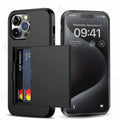 LuxShield iPhone Case with Card Holder | Slim Design | Card Storage | Protection & Style