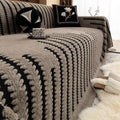 Sofa Cover Vintage Tufted Microfibre Design