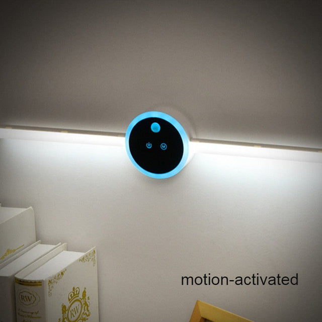 Rechargeable Stick-on Motion Sensor Night Light, for Home, Bedroom, Hallway & More