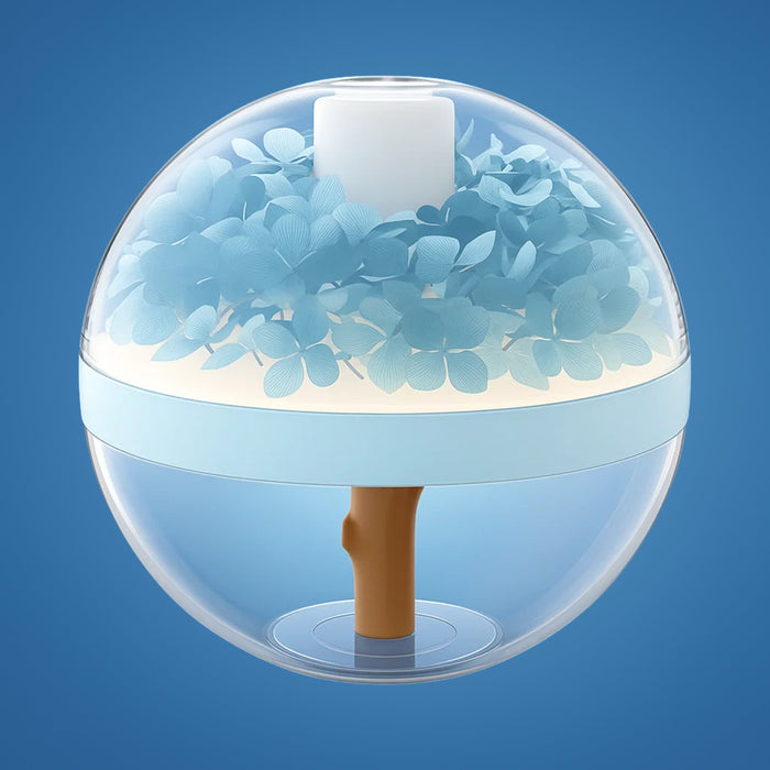 SereniGlow | Essential Oil Diffuser Humidifier – Ultrasonic Cool Mist – USB‑Rechargeable – LED Night Light for Bedroom & Nursery