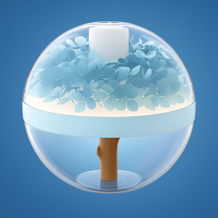SereniGlow | Essential Oil Diffuser Humidifier – Ultrasonic Cool Mist – USB‑Rechargeable – LED Night Light for Bedroom &amp; Nursery