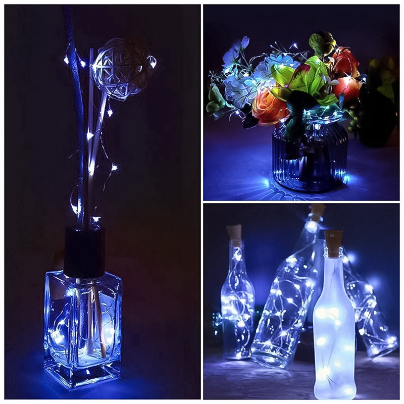 LED Bottle Light Cork Night Light DIY Decor Gift