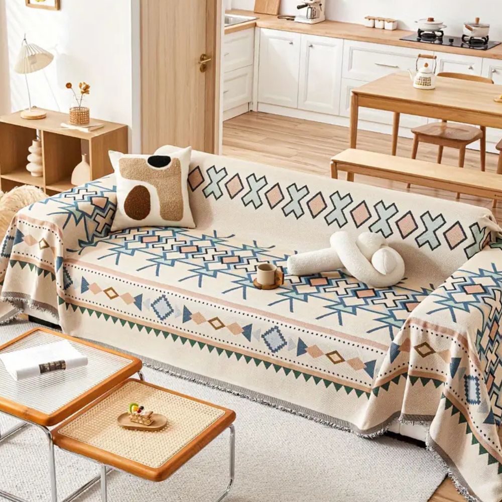 Tribal Weave Sofa Cover