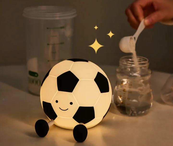 Rechargeable Soccer Ball Silicone Night Light – GlowKick