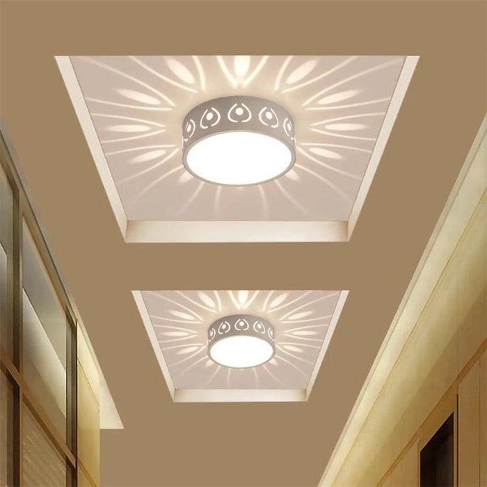 Stylish Modern LED Ceiling Light for Entrance, Hallway, and Balcony