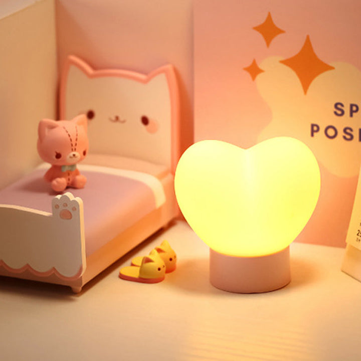 Cute Heart Shaped Night Light