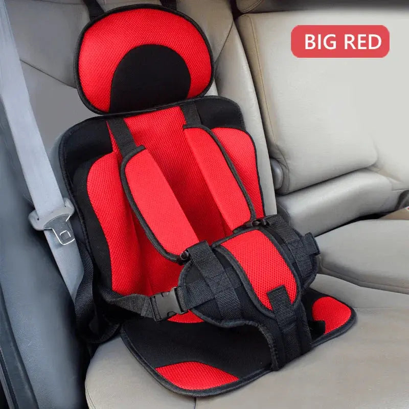 Portable Child Travel Car Seat | Foldable Safety Booster with 5-Point Harness | Ages 0–12 Years
