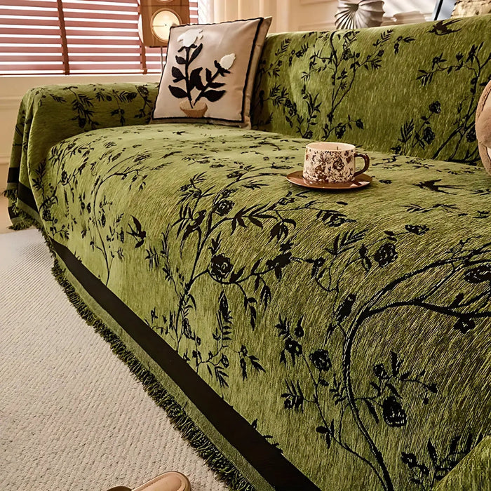 Ormel Elegant Chenille Sofa Cover