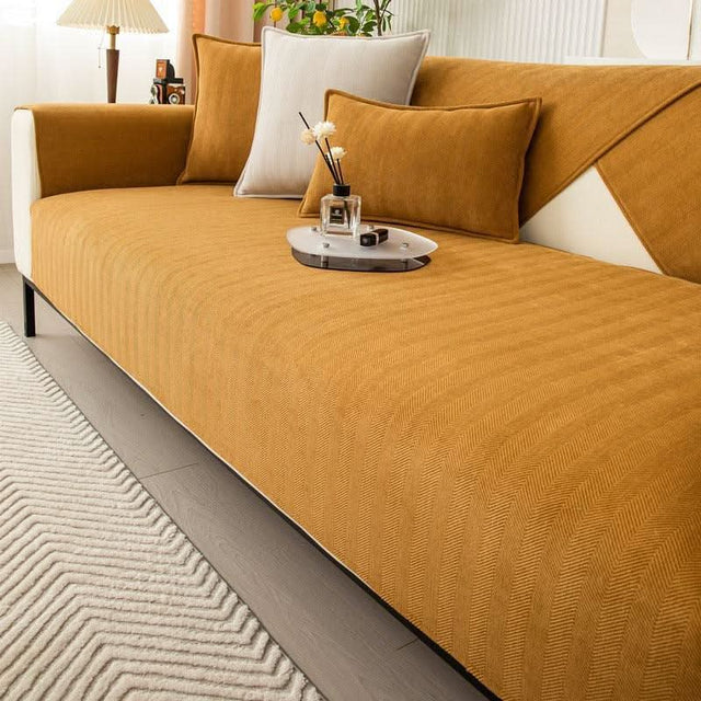 Non-Slip Stretch Sofa Cover – Comfortable Couch Protector