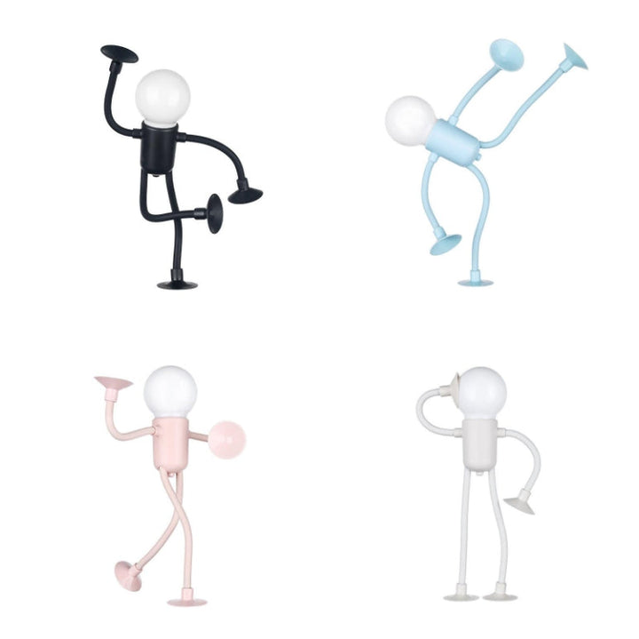 LED Night Light with Flexible Suction Mount