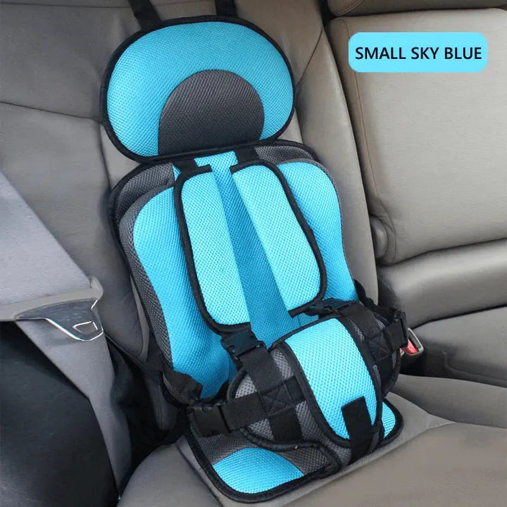 Portable Child Travel Car Seat | Foldable Safety Booster with 5-Point Harness | Ages 0–12 Years