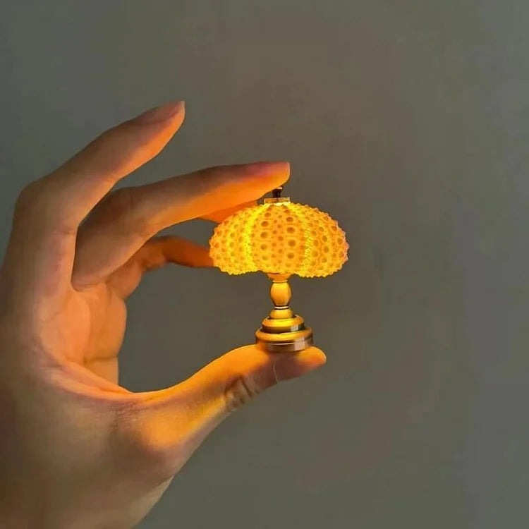 LumiCraft – Unique DIY table lamp with natural sea shell for a cozy décor