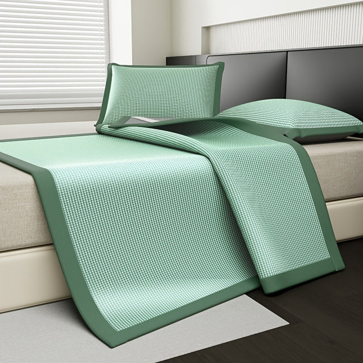 AeroCool Cooling Mattress Protector – Breathable Ice Silk Bed Cover for Hot Sleepers