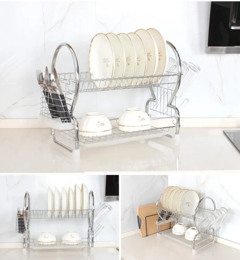 2 Layered Coated Dishracks
