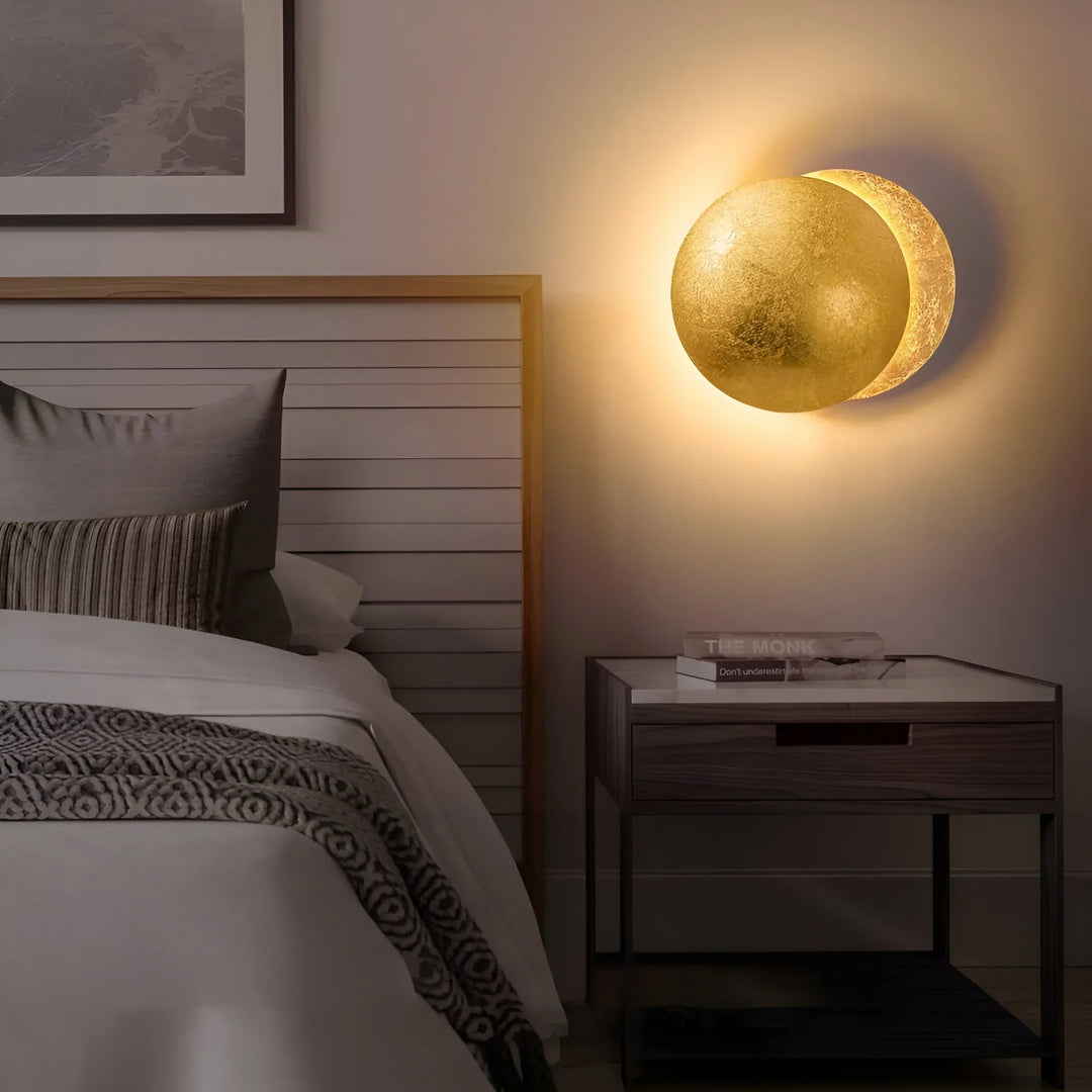 LunarGlow – Moon Phase Wall Light