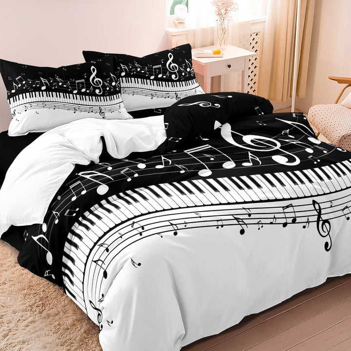 KeyHarmony - Piano and Music Note Bedding
