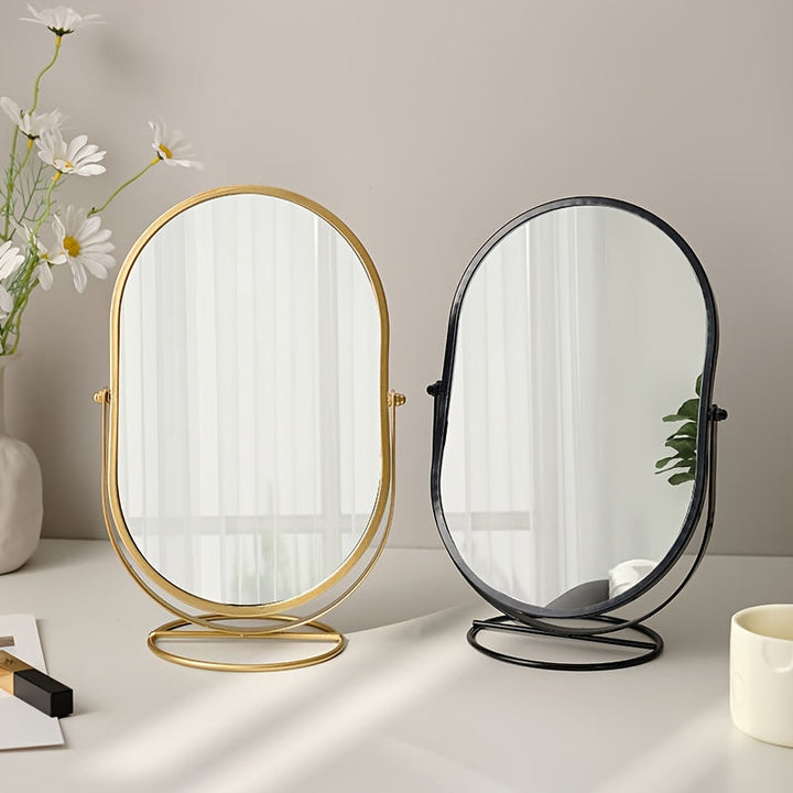 LumaSpin - Portable Rotating Makeup Mirror