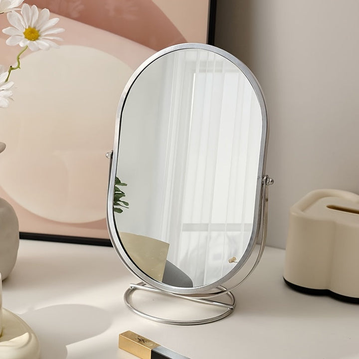 LumaSpin - Portable Rotating Makeup Mirror