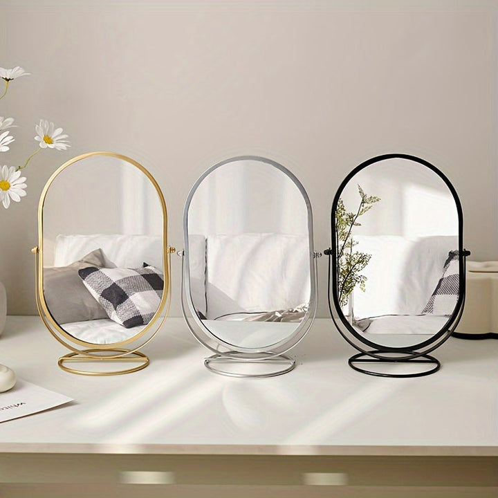 LumaSpin - Portable Rotating Makeup Mirror