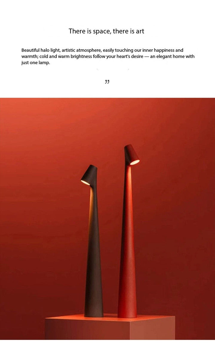 Gao Fushuai Rechargeable Table Lamp Bedside Advanced Lamp Creative Decorative Night Light Desktop Atmosphere Lamp