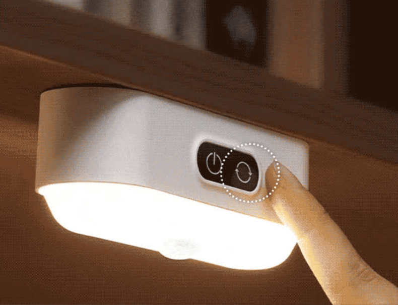 Motion-Activated Rechargeable Night Light with Adjustable Brightness
