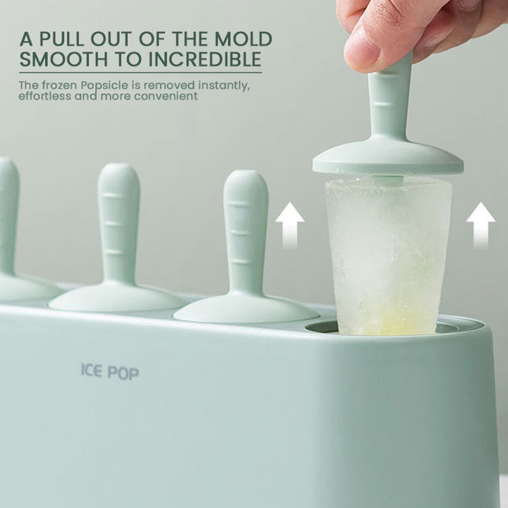 Silicone Popsicle Ice Cream Mold Set