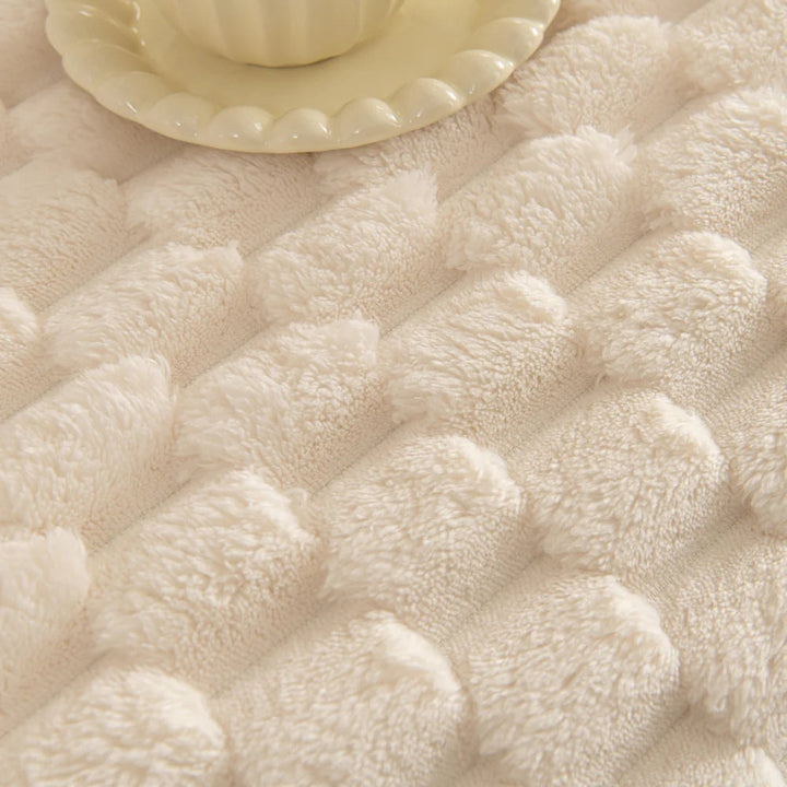 Tufted Rabbit Faux Sofa Cover