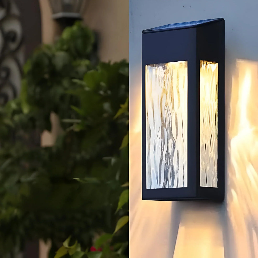 SolarGlow – Outdoor Waterproof Solar Wall Light