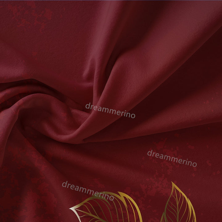 RoseAllure - Romantic Scarlet Rose Duvet Set