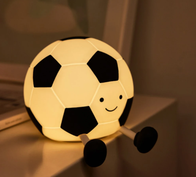 Rechargeable Soccer Ball Silicone Night Light – GlowKick
