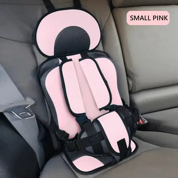 Portable Child Travel Car Seat | Foldable Safety Booster with 5-Point Harness | Ages 0–12 Years