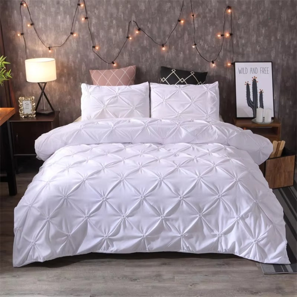 Airweave Pintuck | 3pcs Duvet Cover Set
