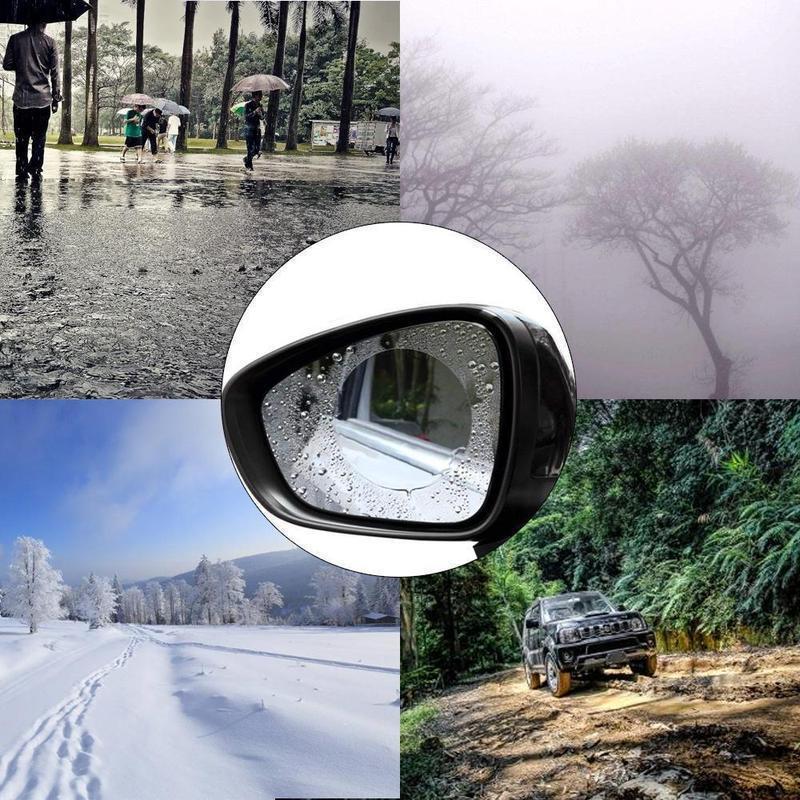 Mirror Anti Water Mist Protective Film (2 Pcs)