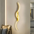 Modern Curved Wall Light for Indoor Ambient Illumination