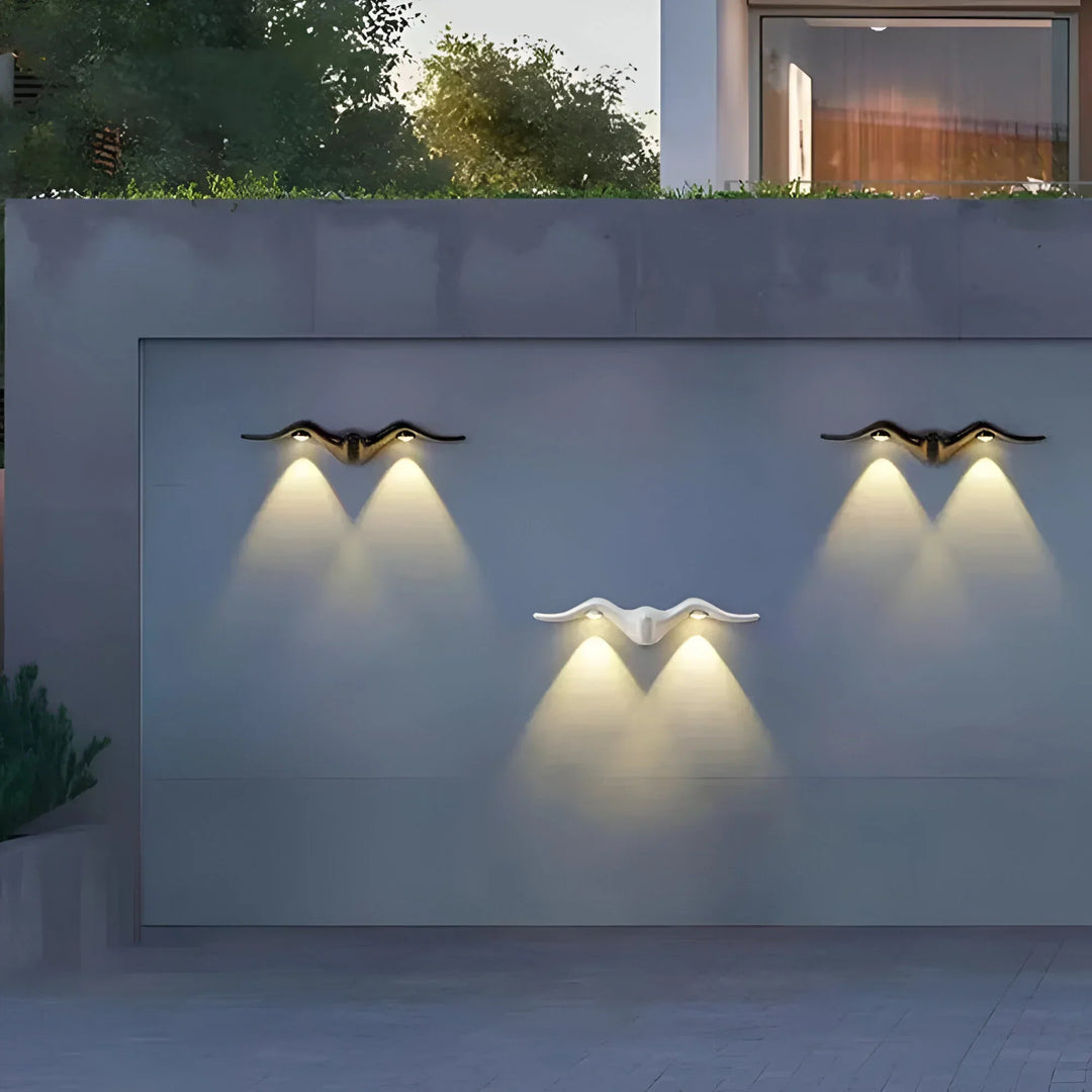 BrightGlow – Waterproof Nordic Wall Light