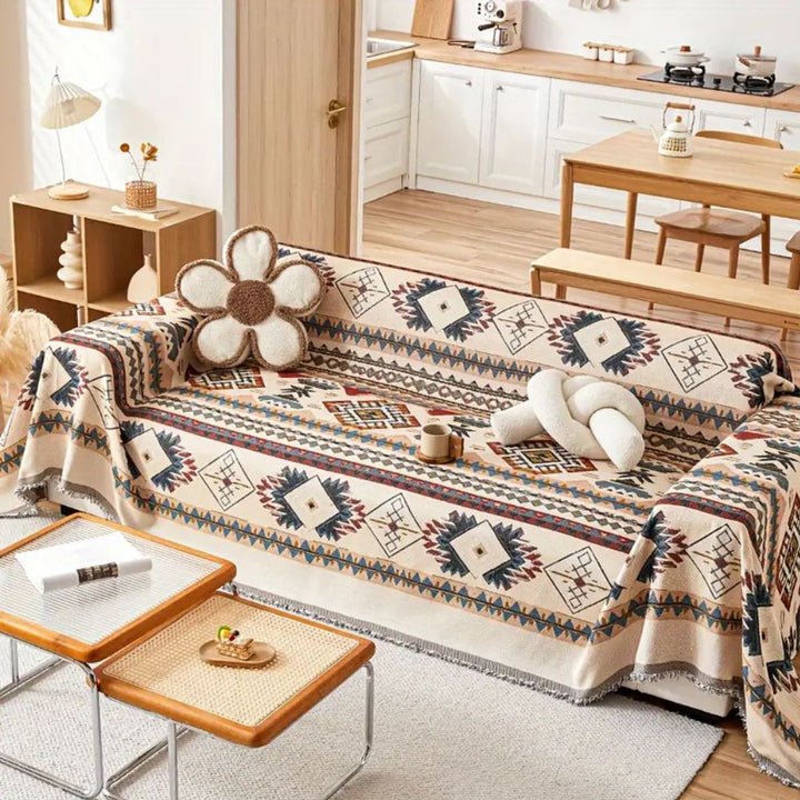 Tribal Weave Sofa Cover