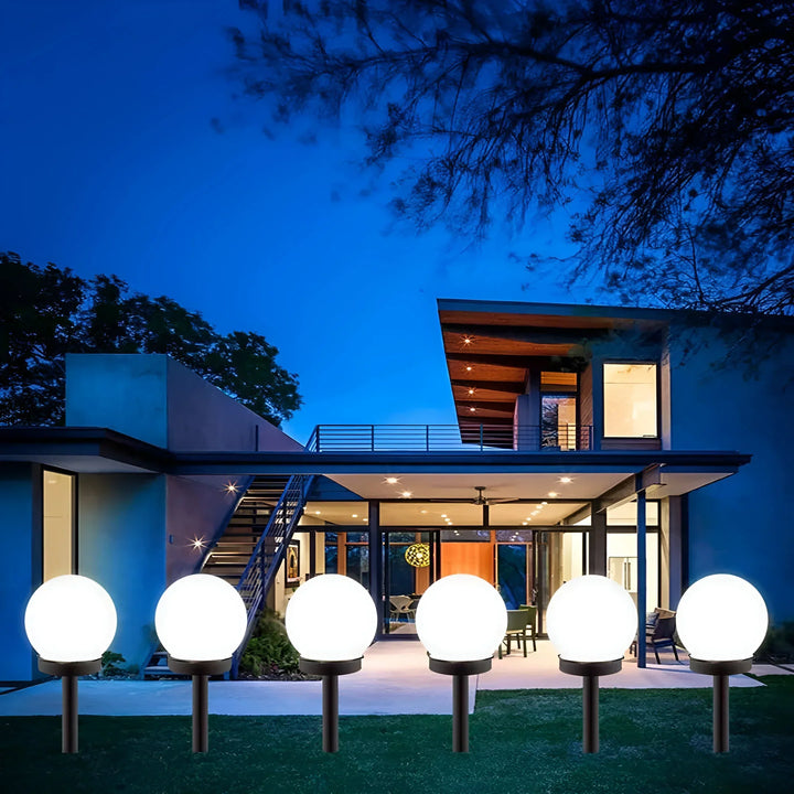 LumiGlobe – Set of 3 Waterproof Solar Pathway Lights