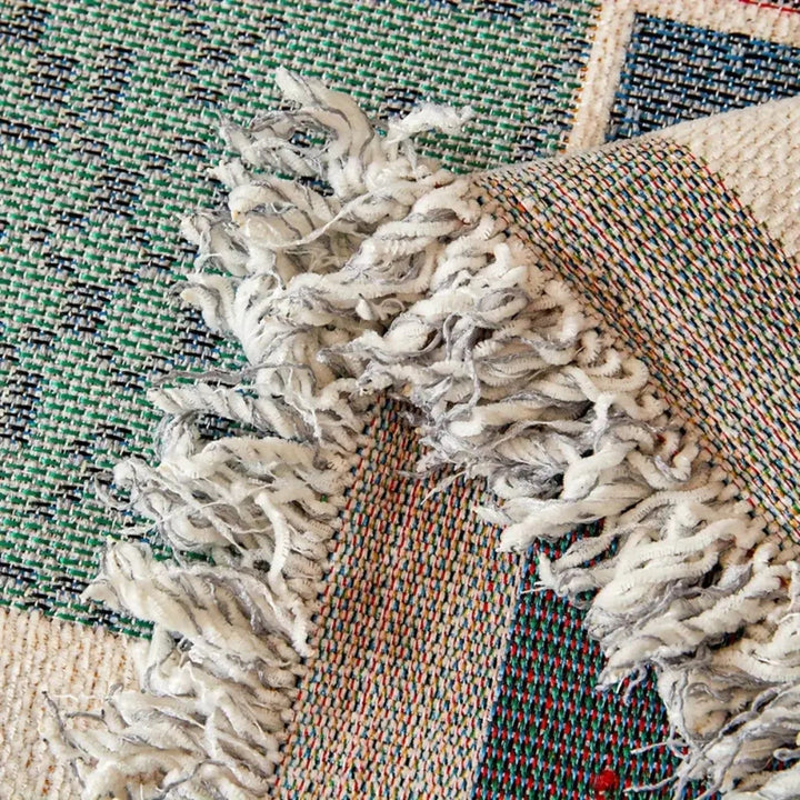 Geneva Boho Knitted Sofa Cover