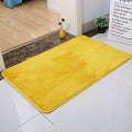 Feblilac Solid colour Tufted Bath Mat, Multiple Sizes Bath Mat, Pure Non-Slip Bath Mat
