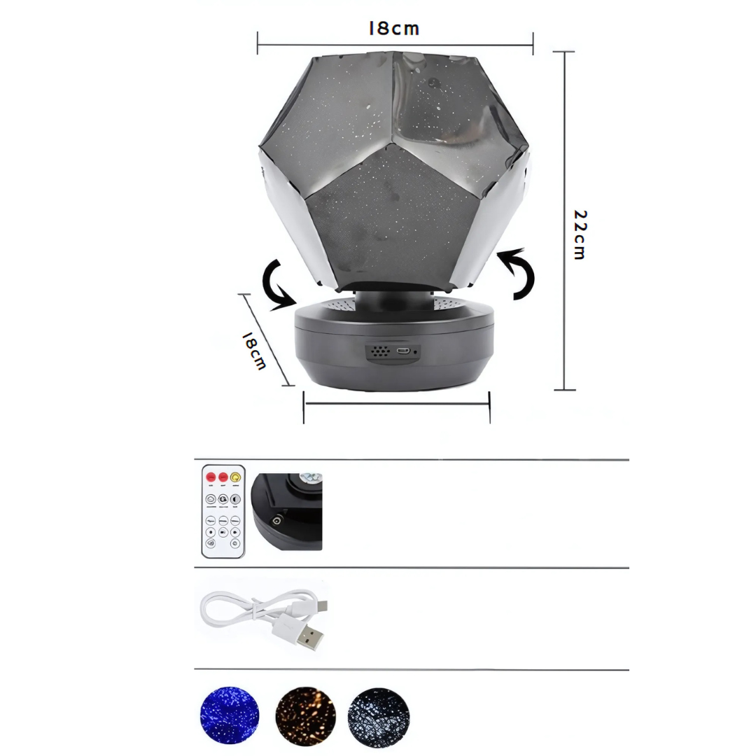 Star Projector LED Galaxy Night Light
