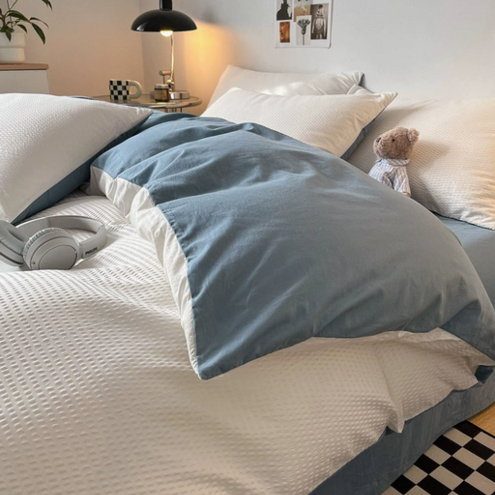 Beaumont Ultra-Soft Waffle Duvet Set | 3pcs Set