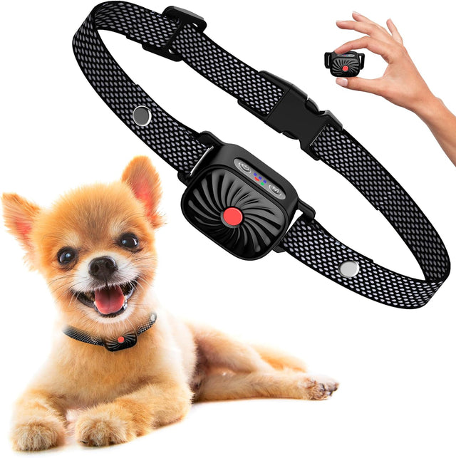 Adjustable Anti Bark Collar for Dogs | Humane, Comfortable & Effective Bark Control Device for Small to Large Breeds