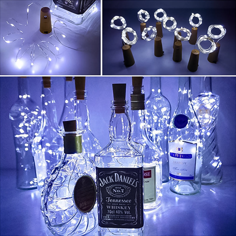 LED Bottle Light Cork Night Light DIY Decor Gift