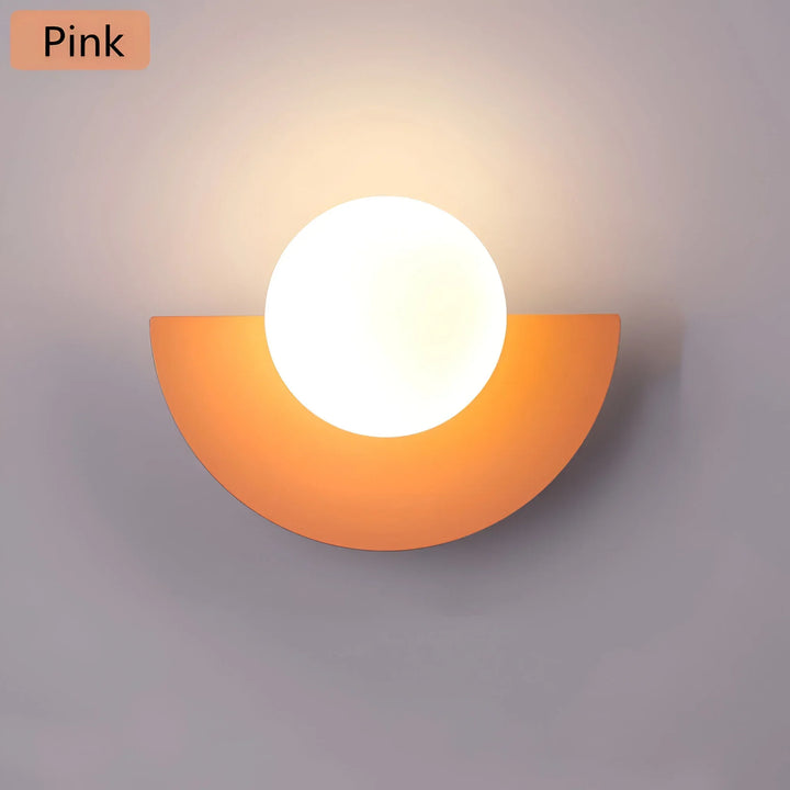 LumiGlow – Modern Semicircle Wall Light