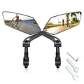 360° rotatable and adjustable bicycle rearview mirror