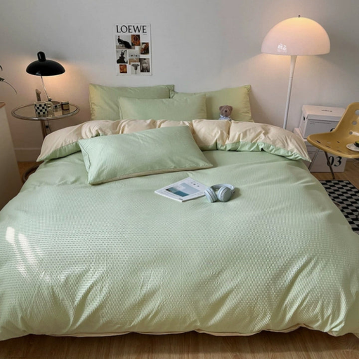 Beaumont Ultra-Soft Waffle Duvet Set | 3pcs Set